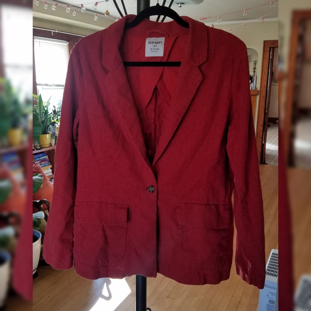 Old Navy Rust Jacket sz XL